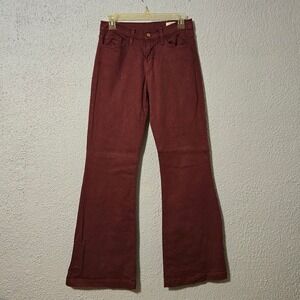 Bridge by GLY Womens Mid Rise Extra Flare Jeans Size 26 70's Y2K Dark Academia